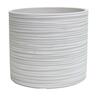 Indoor Stone Pot 12cm White