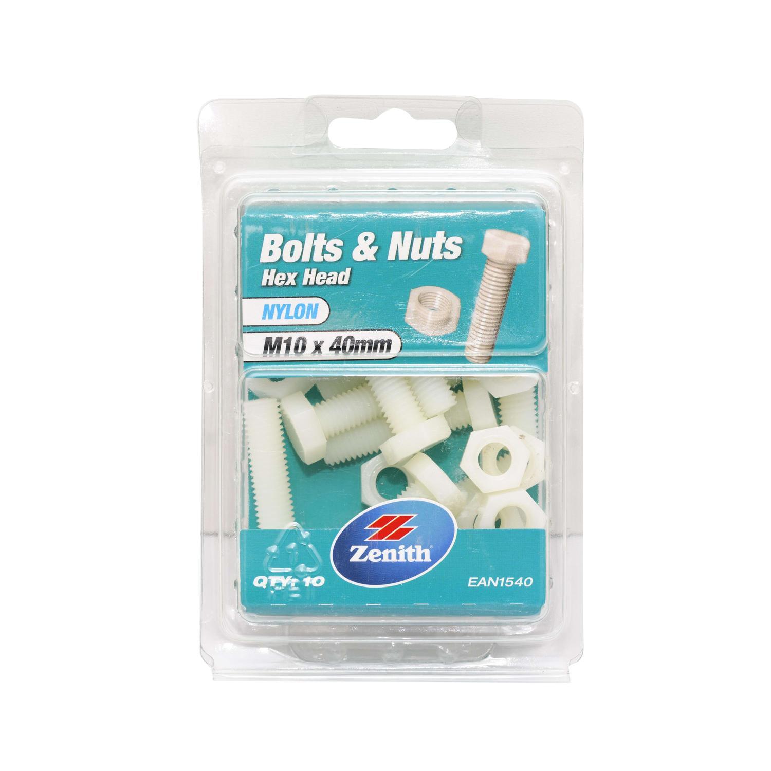 Bolt & Nut Hex Head