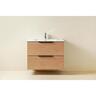 Keeley Wall/Floor Vanity 900mm Oak