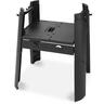Lumin Stand with side table  Black