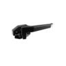 Window Handle Wedgeless Low Profile Right-Hand Face Fix 93mm Black