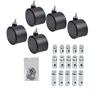 Universal Office Chair Castor Kit 50mm