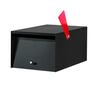 Metal Letterbox  Black