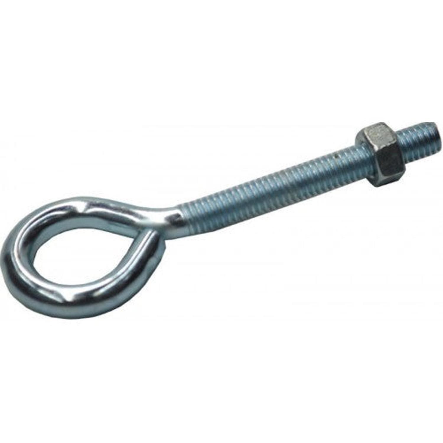 Eye Bolt & Nut Zinc Plated 3-1/4 x 5/16 inch