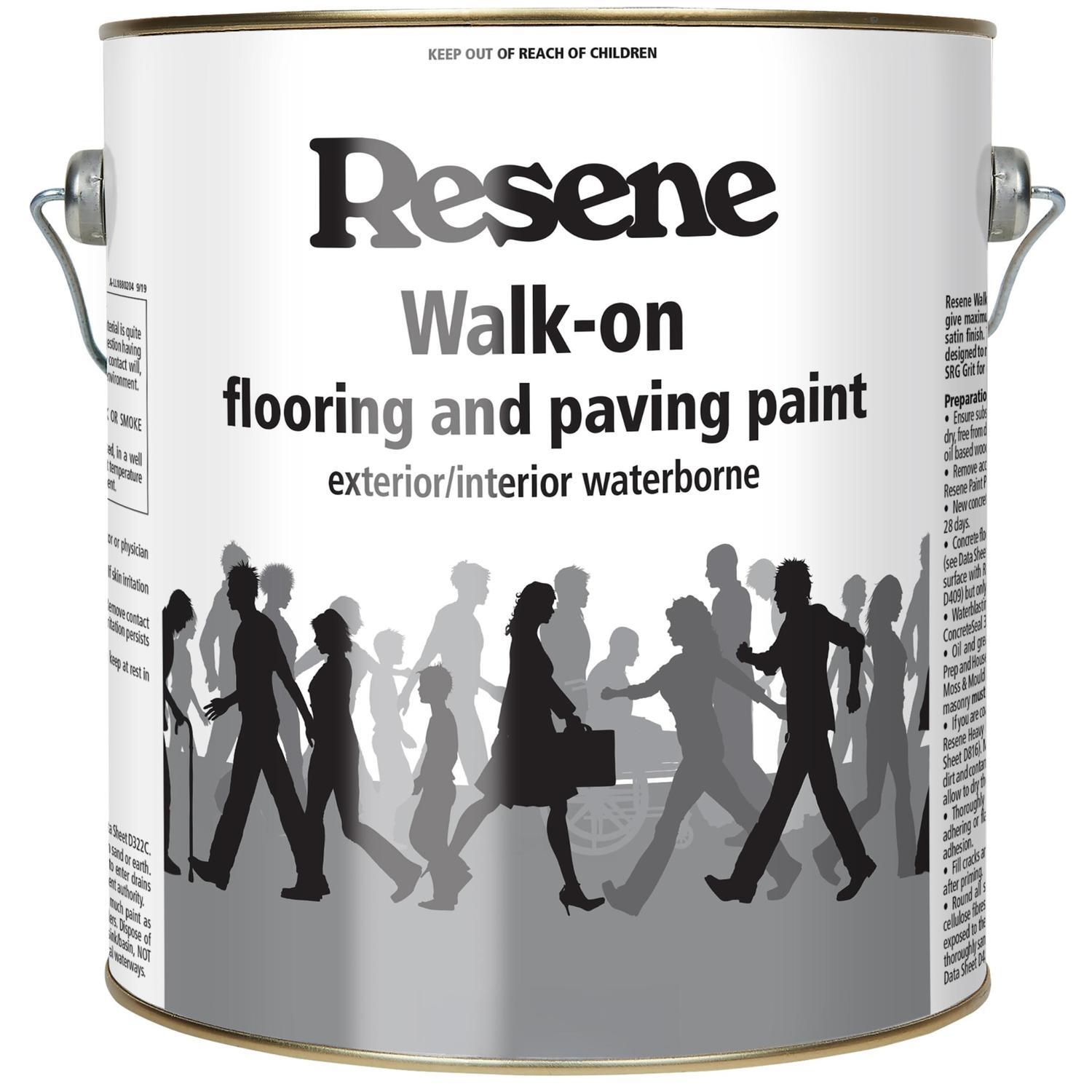 Flooring and paving paint