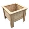 Medium Kelburn Planter Box W: 590mm, D: 590mm, H: 510mm Natural Timber