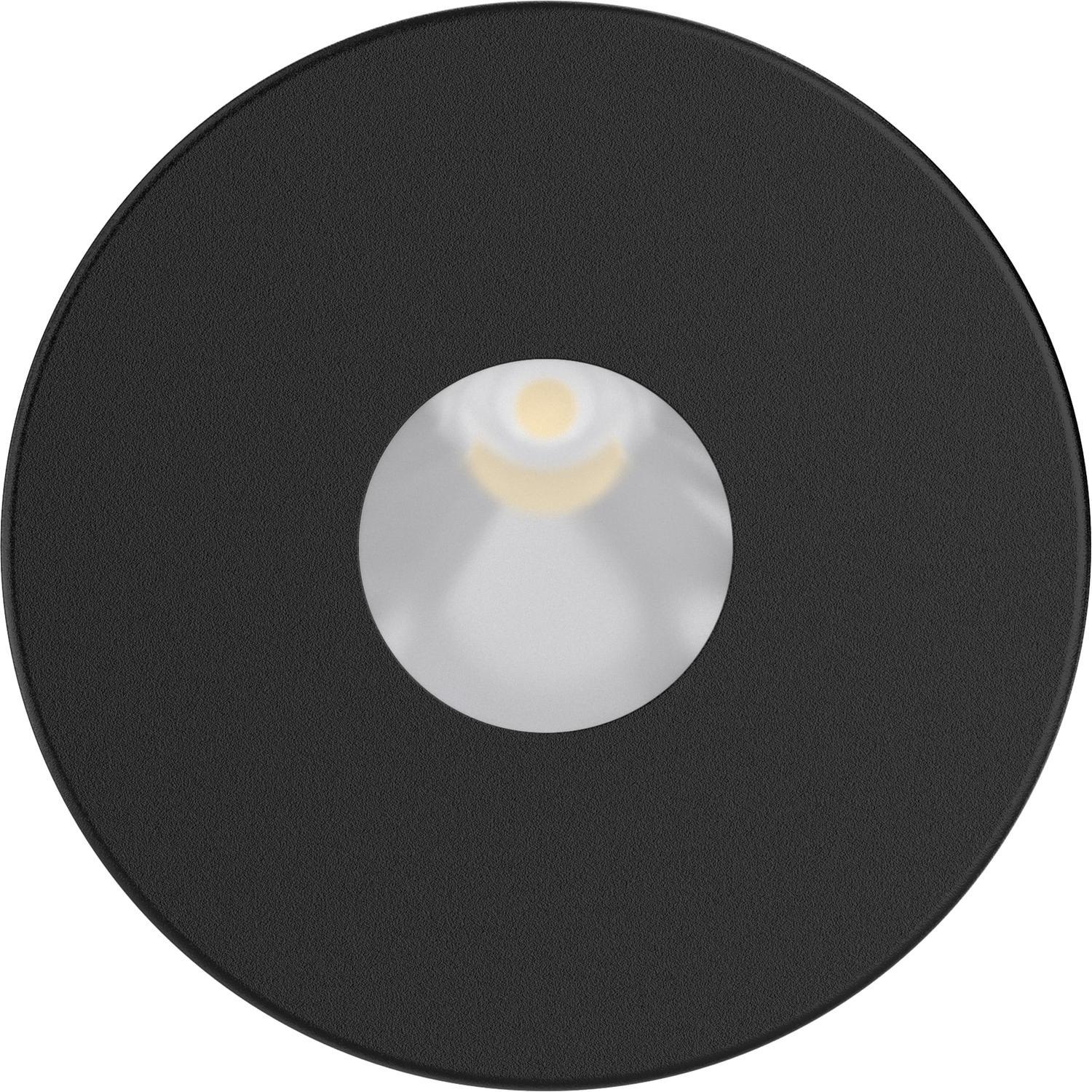 Round Faceplate  Black