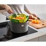 Folding Steamer Basket Green