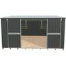 Shed H:1830mm, W:3770mm, D:3770mm Assorted Colours
