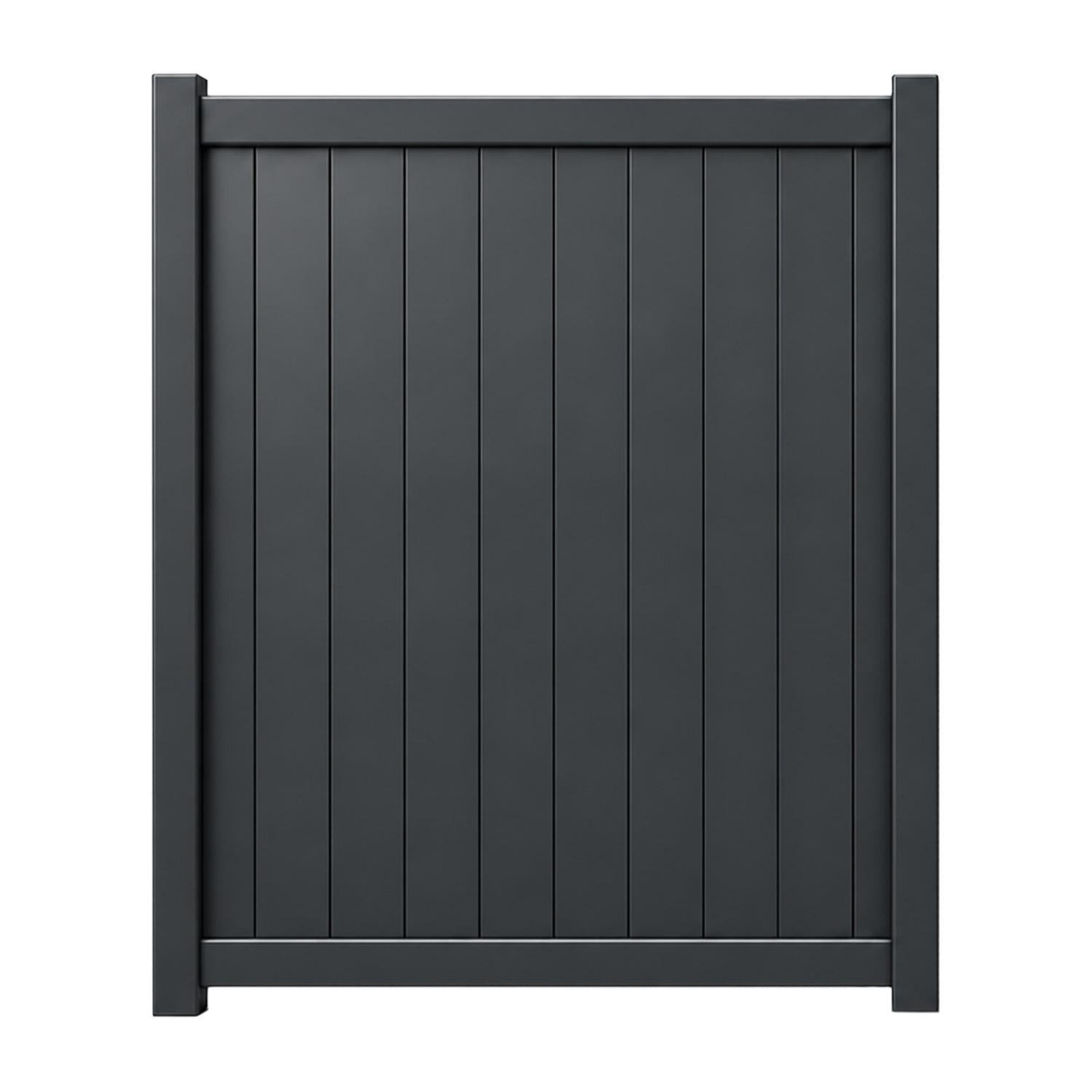 Valla Series Vertical Driveway Gate H:1800mm x W:1500mm Black