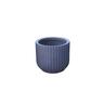 Victoria Lightweight GRC Pot Medium Anchor D35 x H30cm Charcoal
