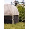 Protective Mesh Cover for Raised Garden 1.2m L x 0.8m W x 0.51 H Cream