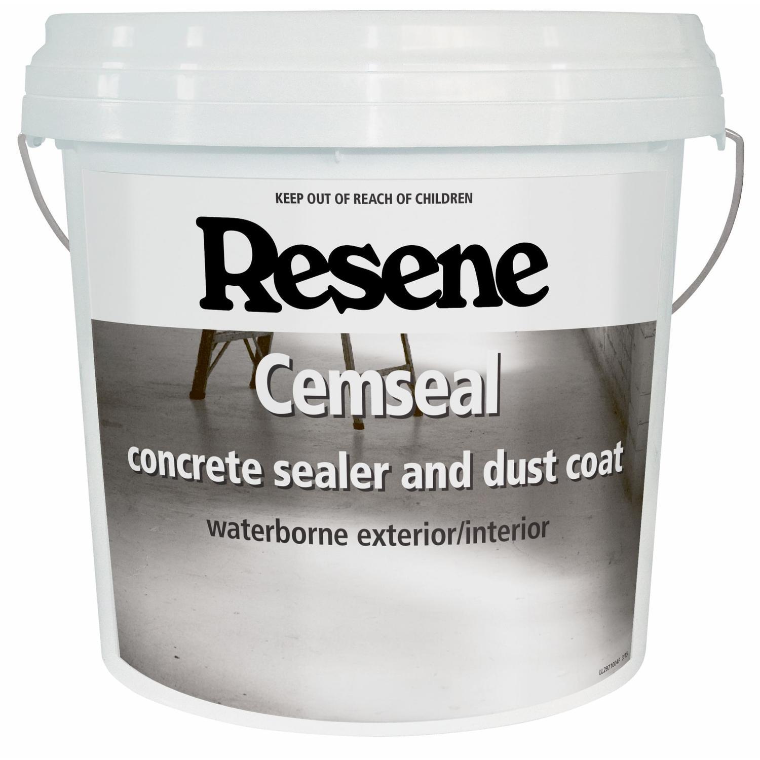 Concrete sealer and dust coat