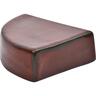 Glazed Round Pot Feet Firework Red