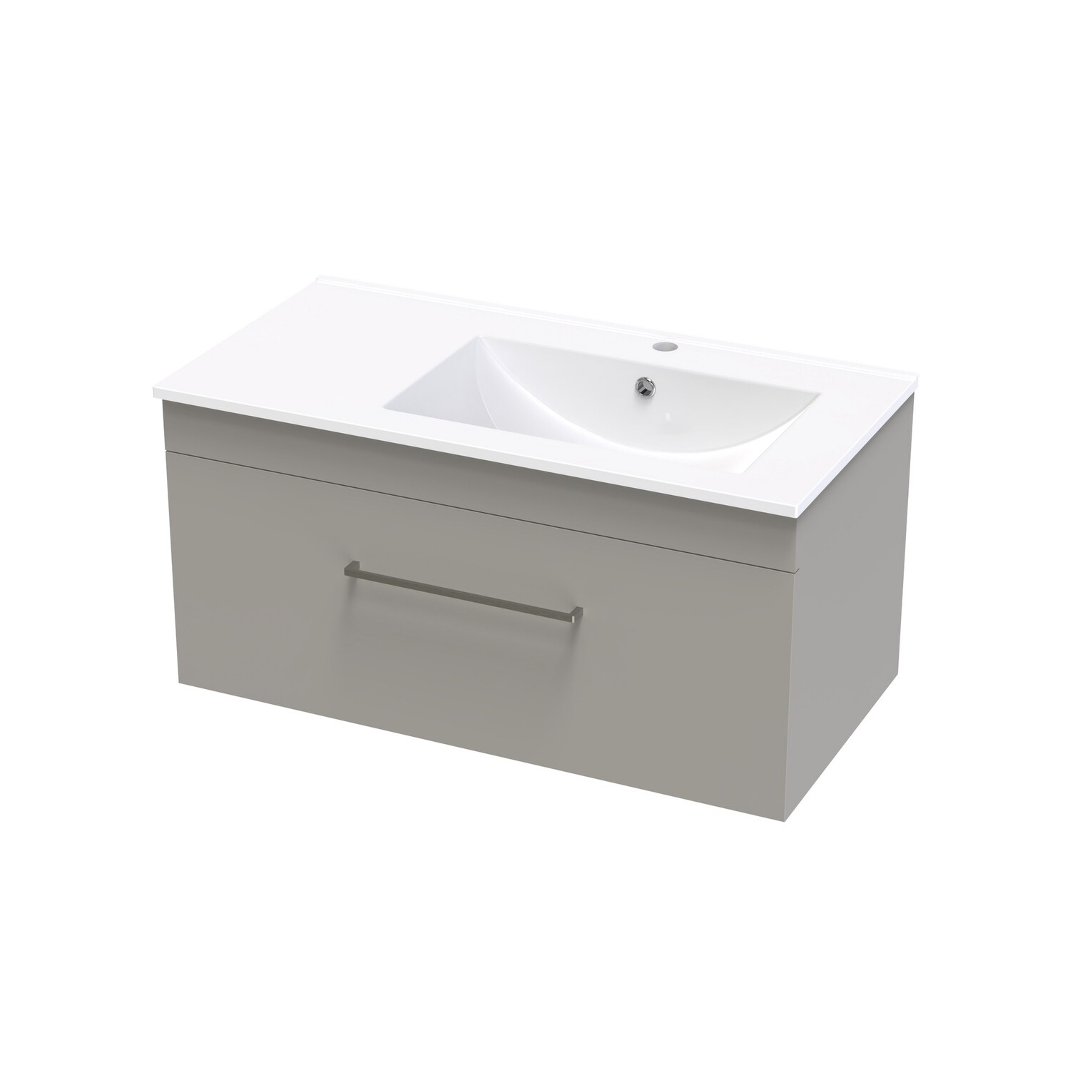 Cashmere Valley 900 Right Hand Bowl Sng Drawer Colour