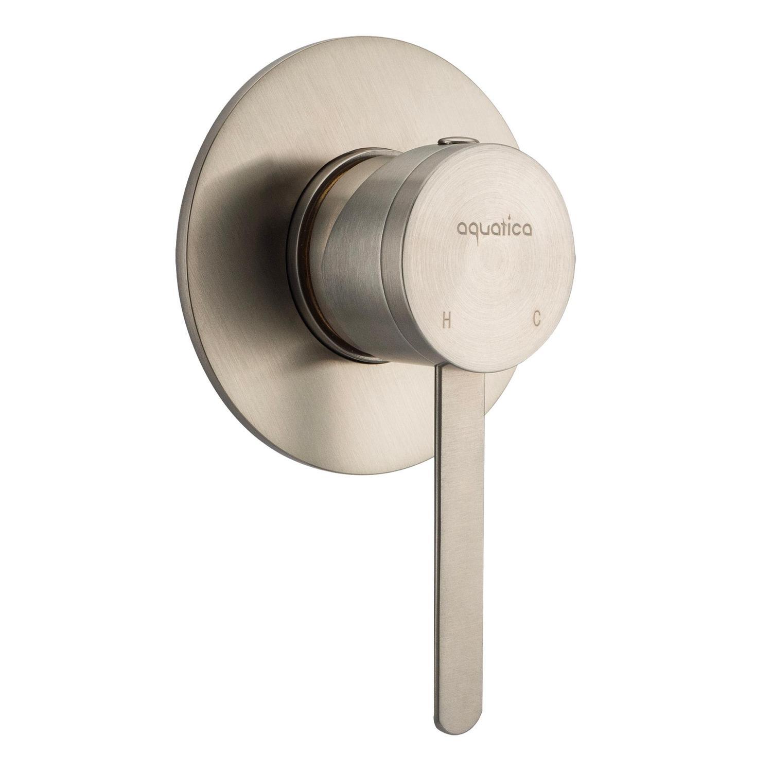 Shower Mixer  Stainless Steel