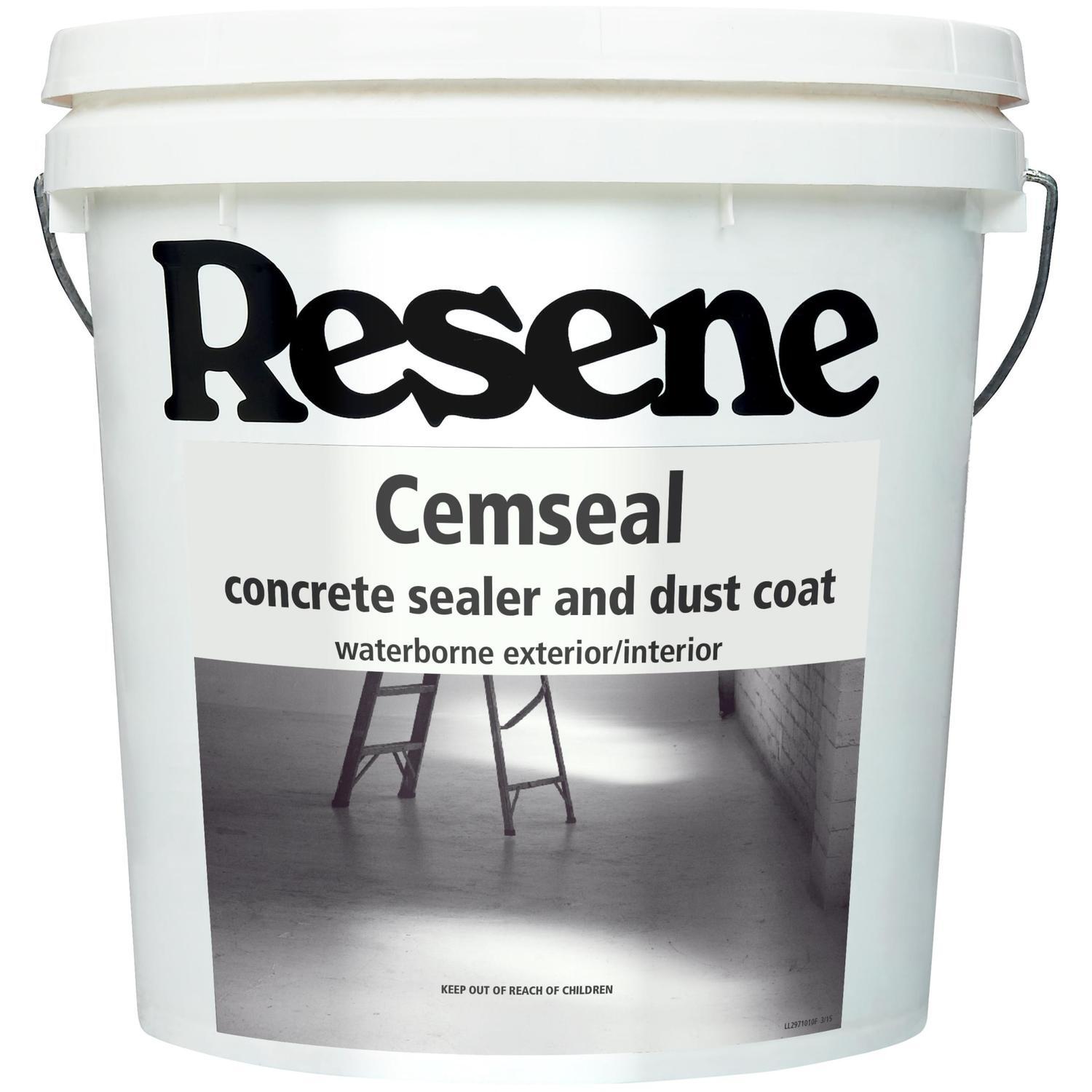 Concrete sealer and dust coat
