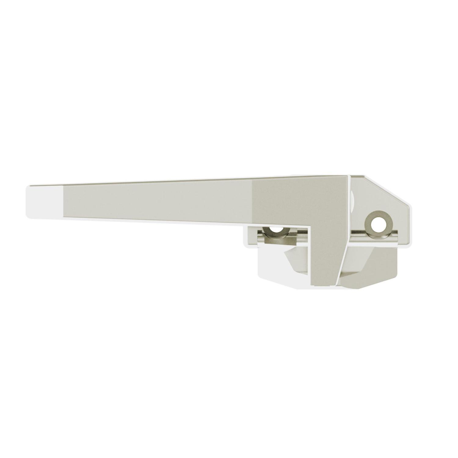 Window Handle Wedgeless Low Profile Left Hand  Off White