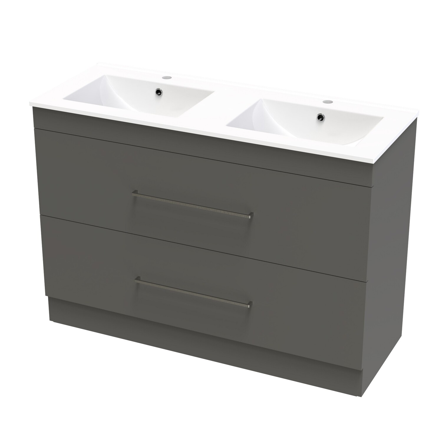 Cashmere Valley 1200 Db Double Drawer Floor Colour