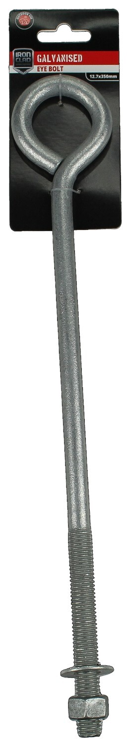 Eye Bolts 12.7x350mm Galvanised