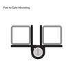 D&D KwikFit SelfClose Hinge Aluminium