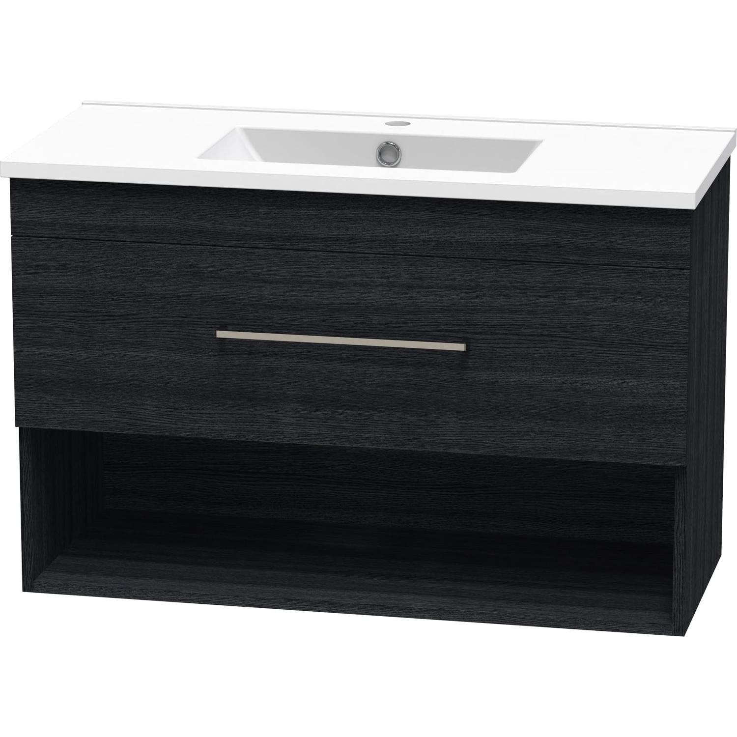 Drawer Open Wall Hung Vanity