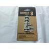 Barrel Bolt 50mm Solid Brass with Chrome Plated Finish