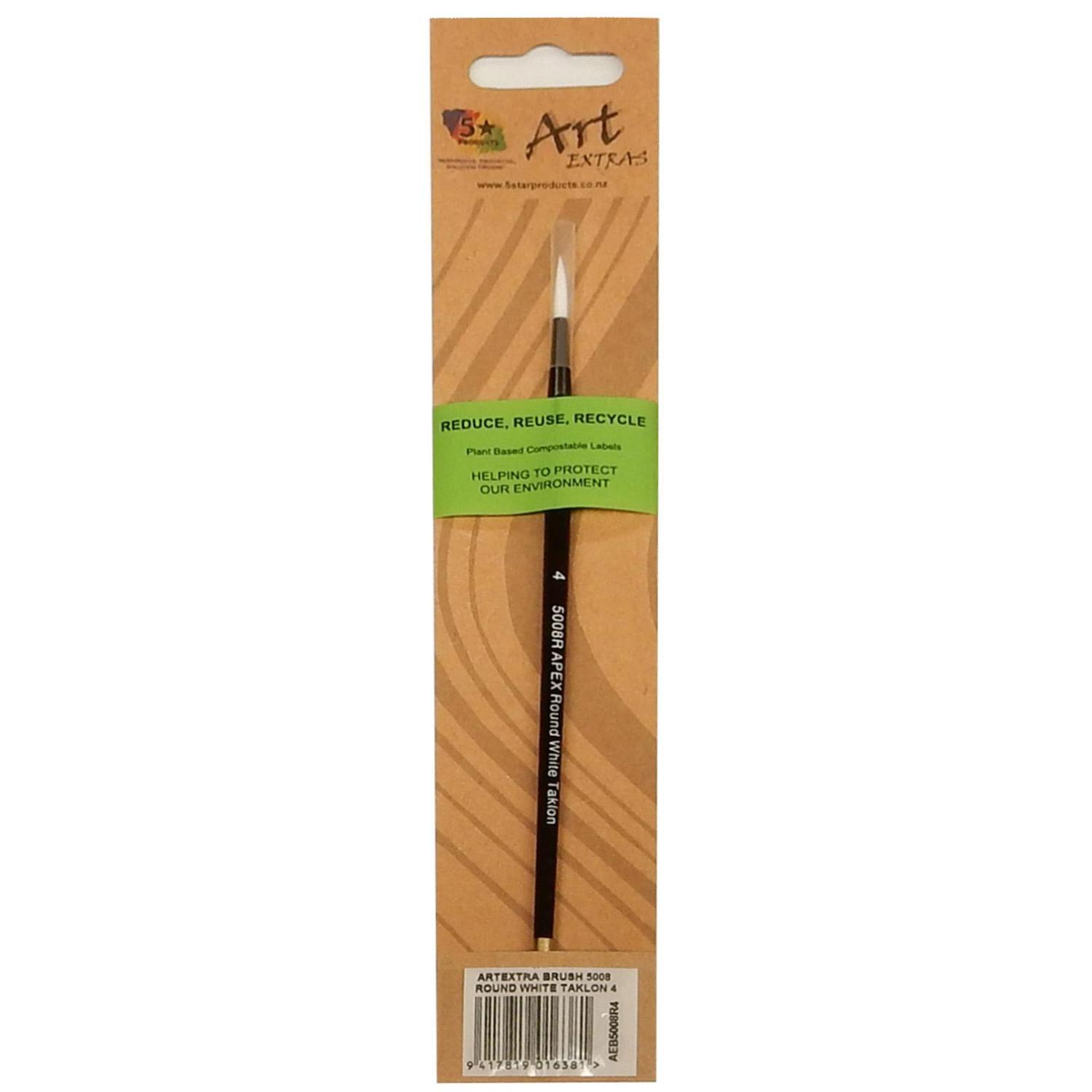 Artist Brush Taklon Round 4