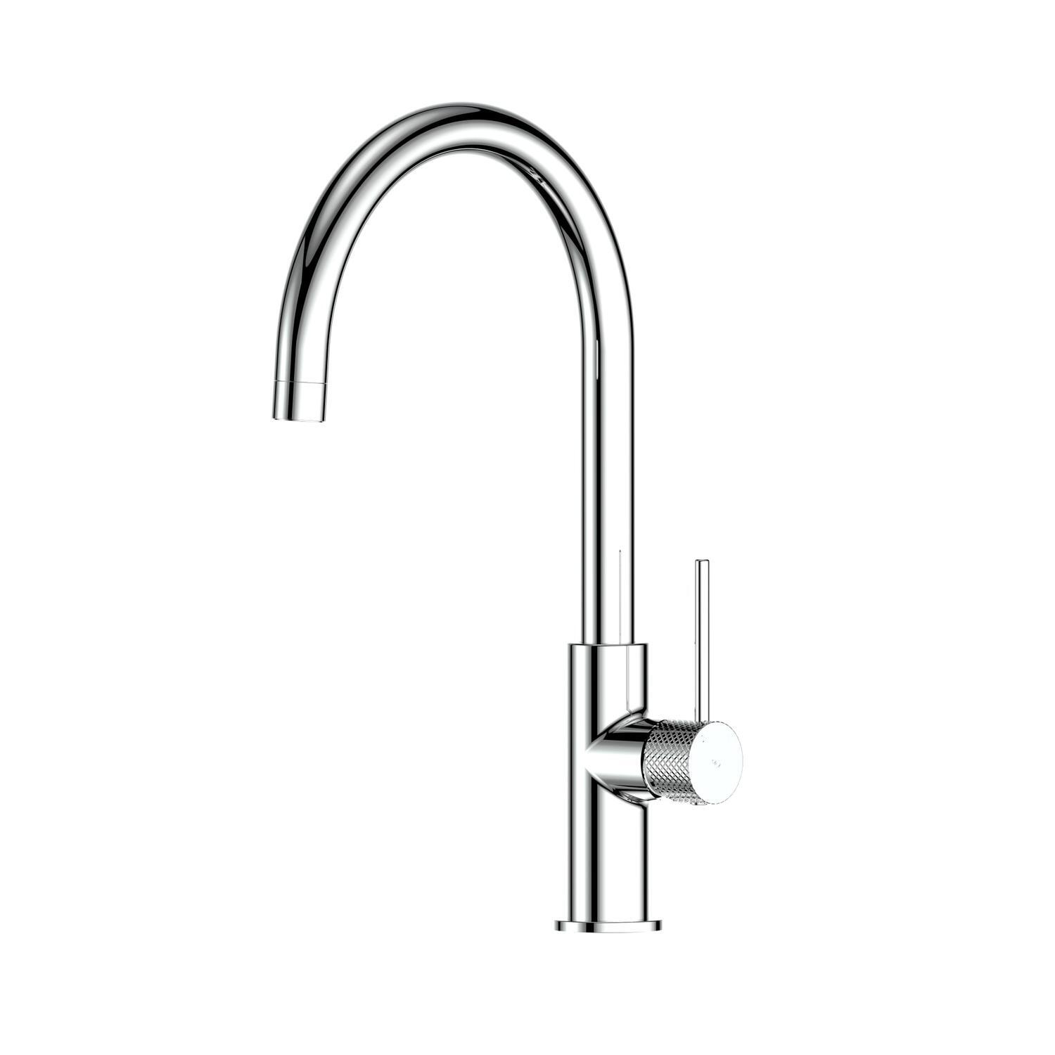 Gooseneck Sink Mixer  Chrome