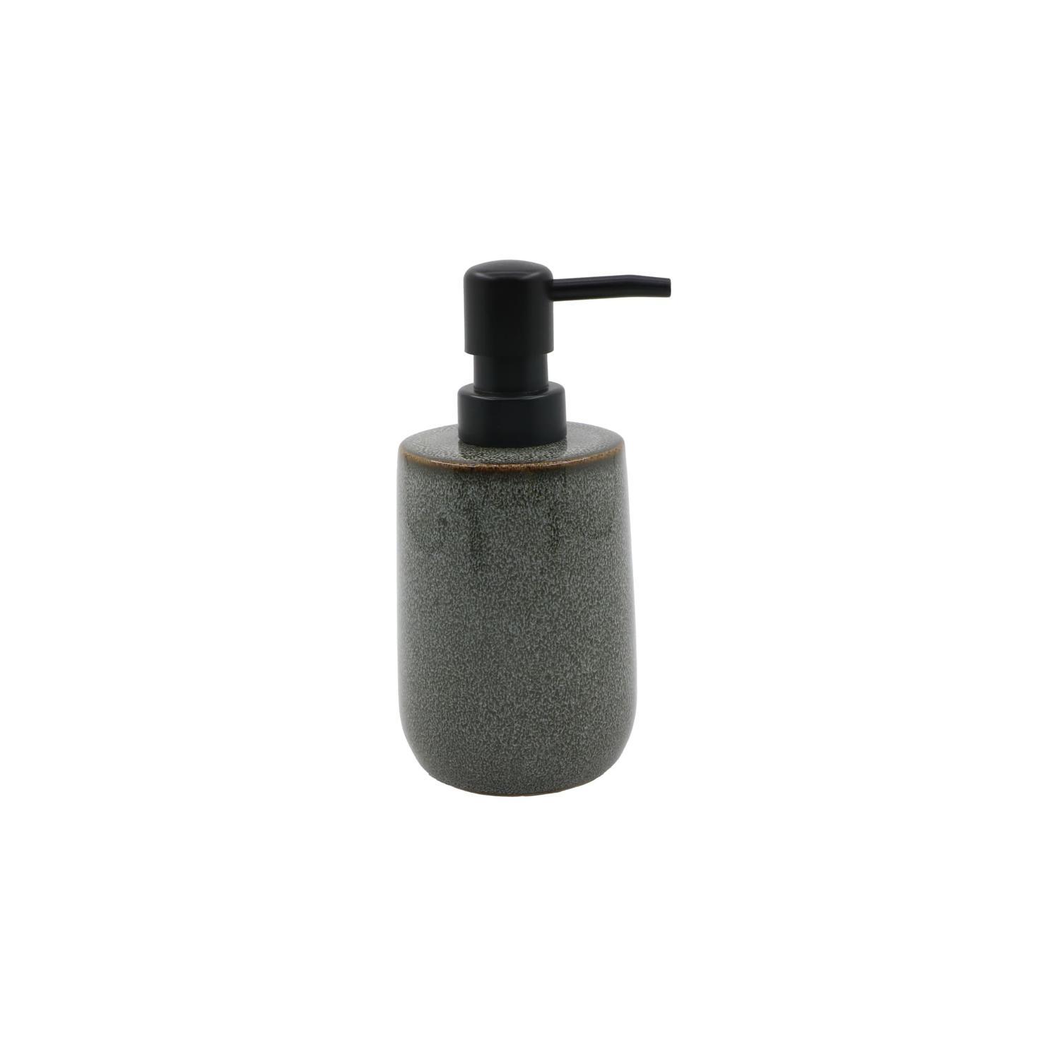 Billie Soap Dispenser Green & Black