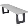 Siena Outdoor Bench Seat Black