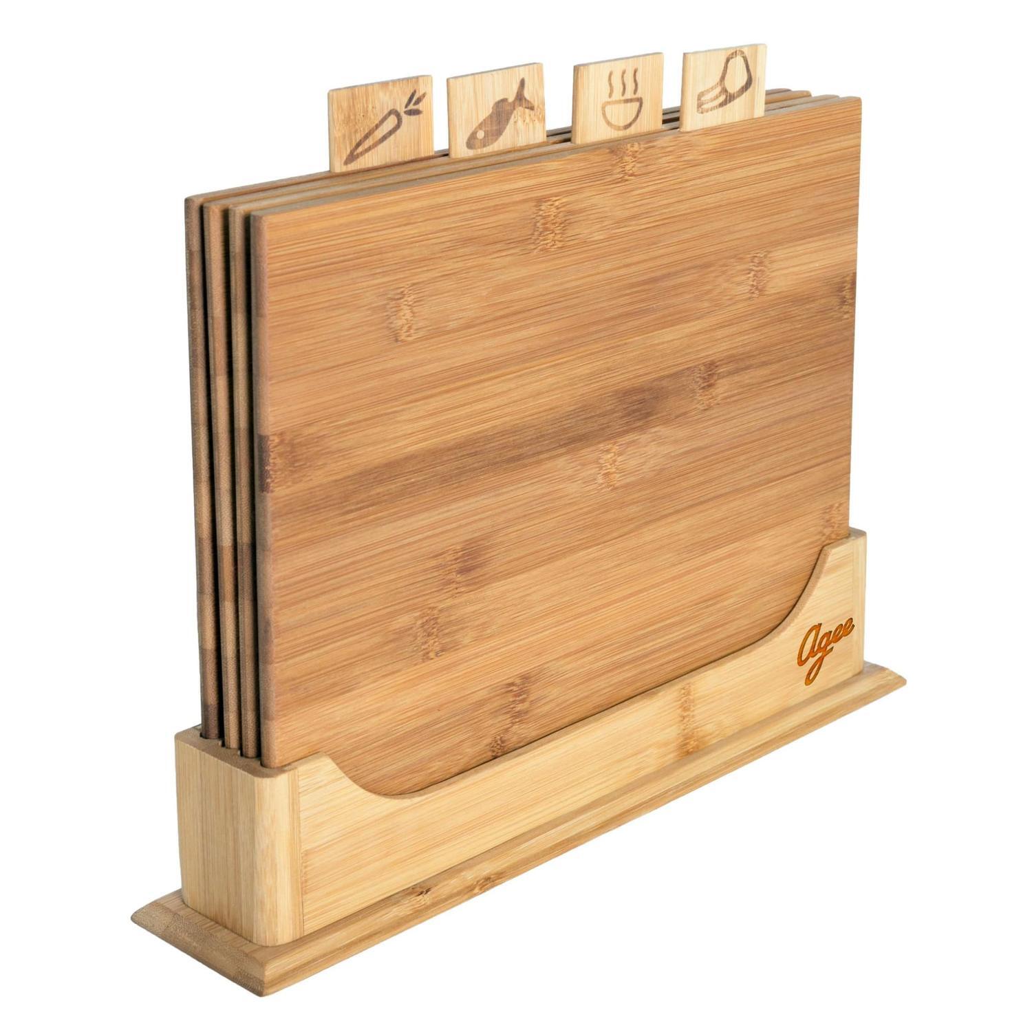 Bamboo Cutting Board 4 Set