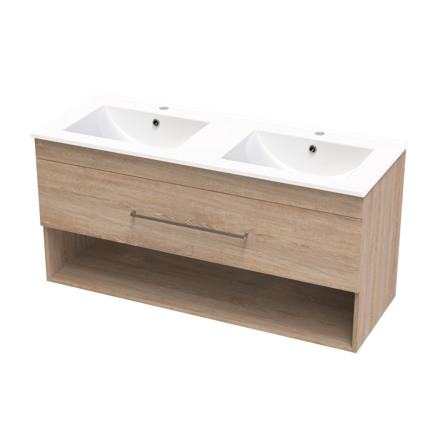 Cashmere Drawer Open Wall Hung Vanity