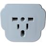 Universal Travel Adaptor NZ/Australia W:65mm, L:55mm White