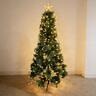 Berry Tree Lights with Star Topper 1.8m Multi-Colour and Warm White