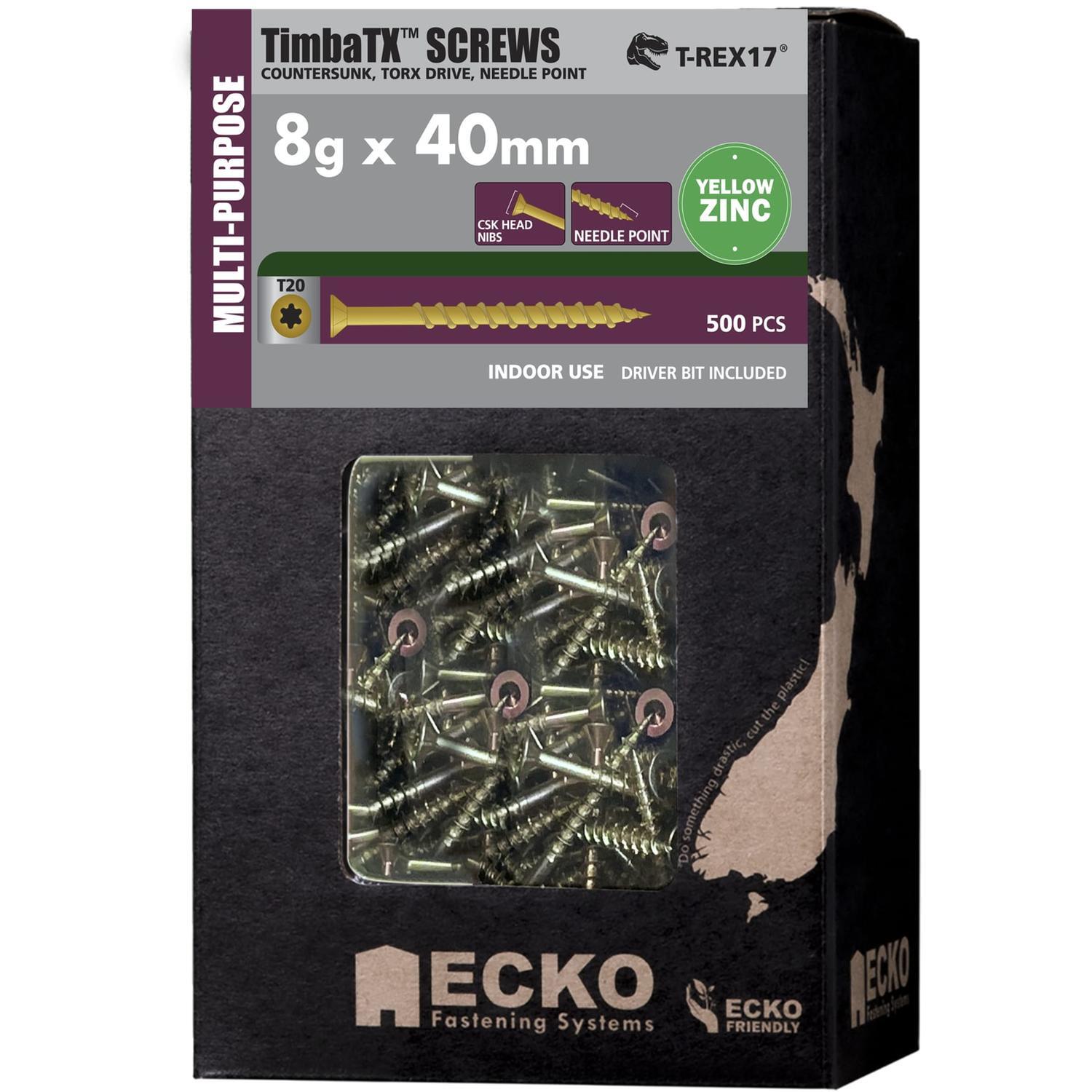 TimbaTX™ Multi-Purpose Screws