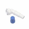 Dishwasher Connector 160 x 130 White