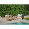 Outdoor Lounge Setting 3 Piece Seats 2