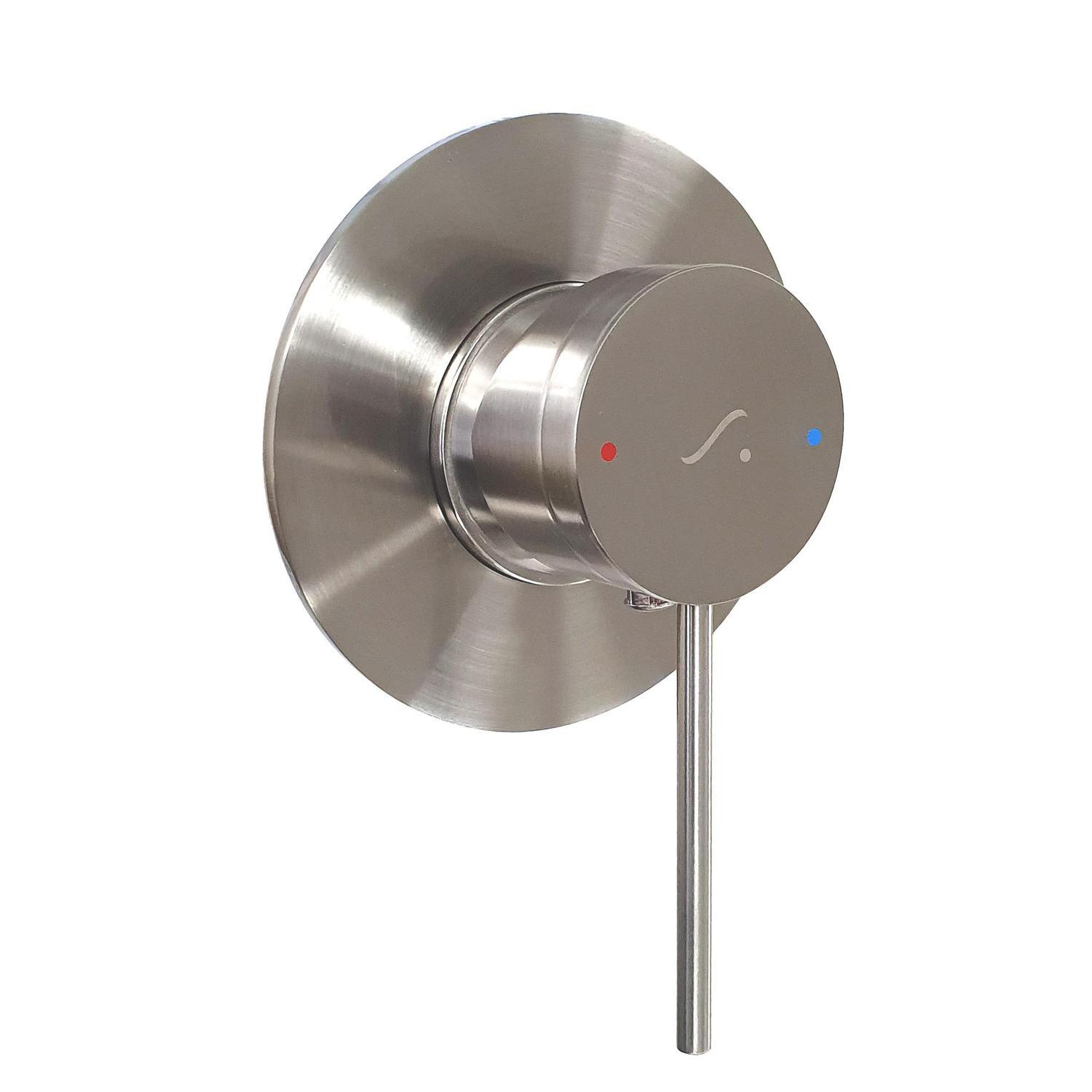 Shower Mixer 40mm Brushed Brushed Finish
