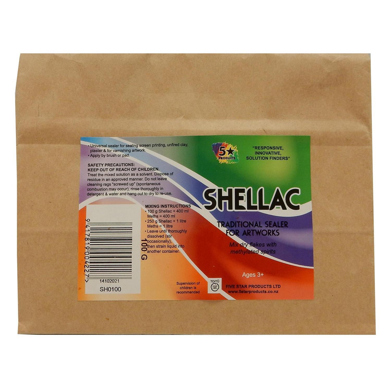 Shellac Traditional Universal Sealer 100 g Orange