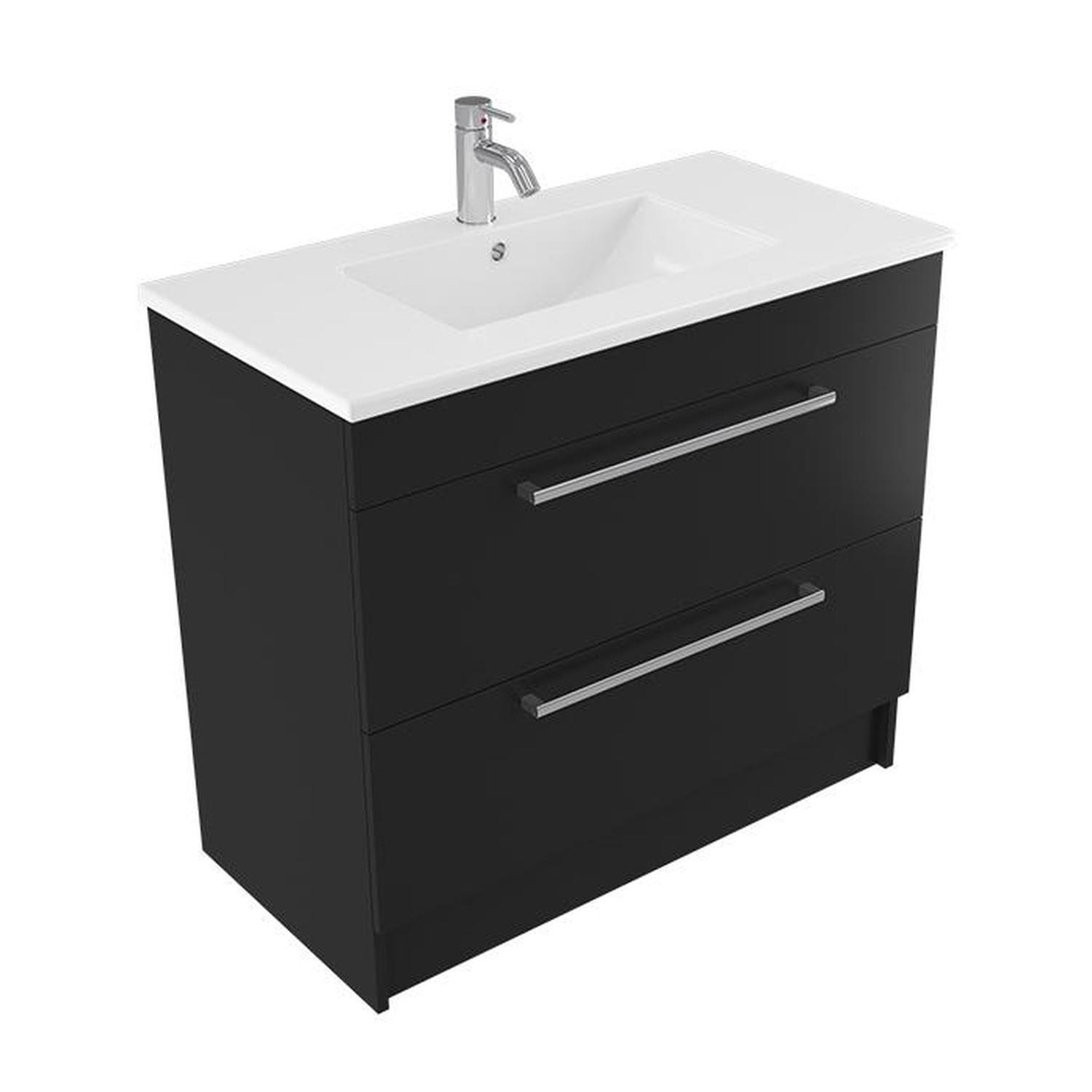 Calais Floor Vanity 900mm Bullet