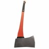 Trade Fibreglass Handle Axe 4lb Steel, black and orange