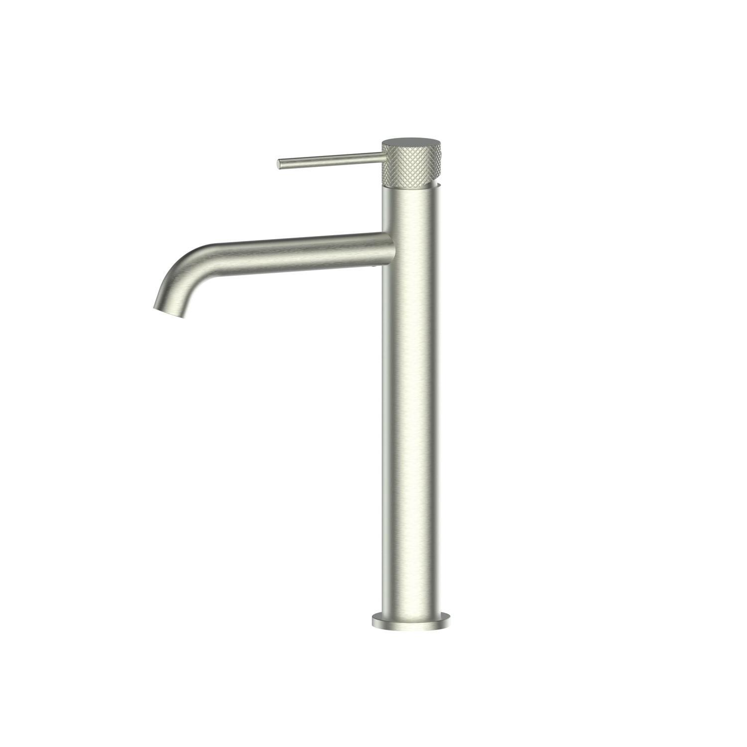 Tower Basin Mixer  Brushed Nickel