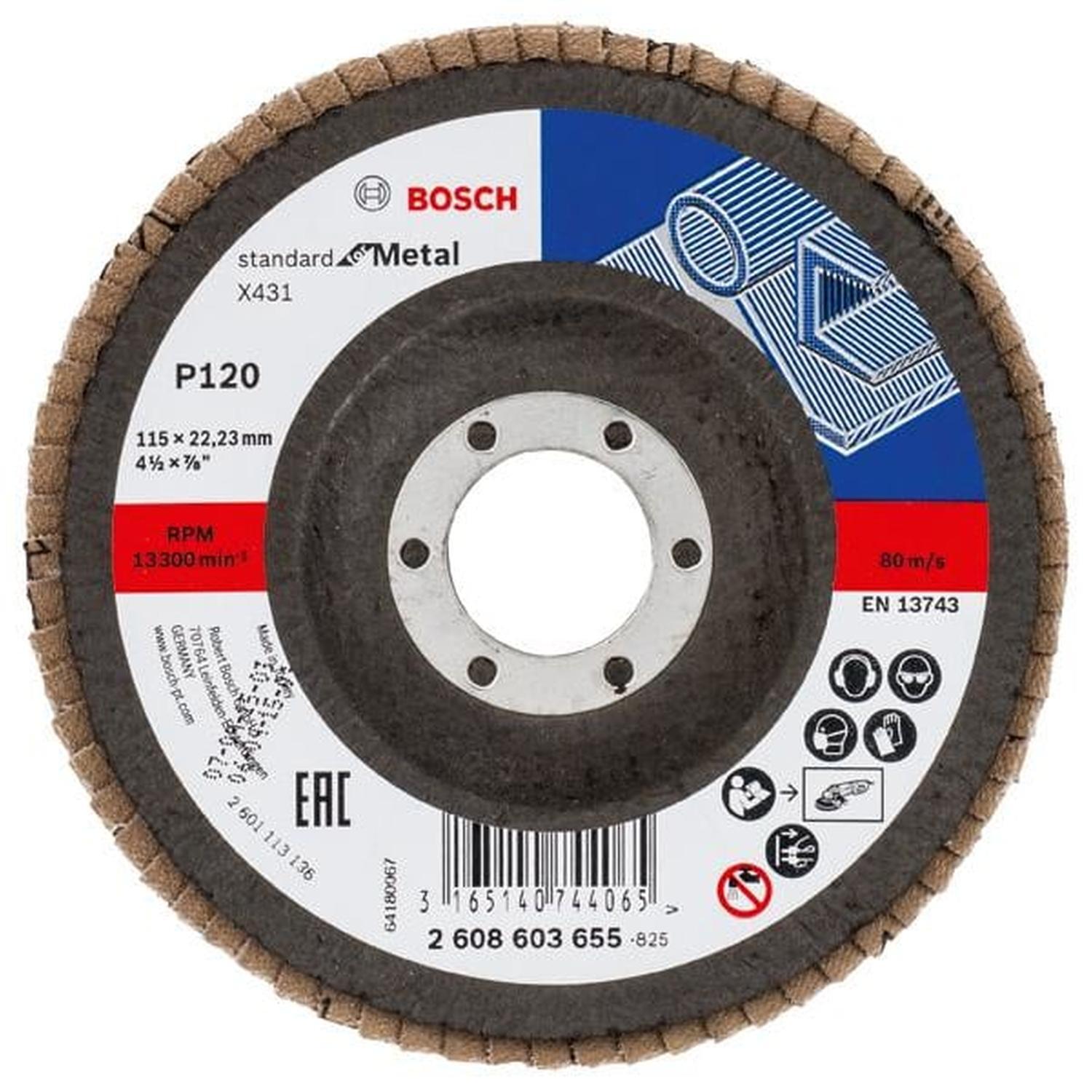 Flap Disc For Metal G120 115mm
