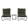 Alberta Outdoor 3 Piece Bistro Setting