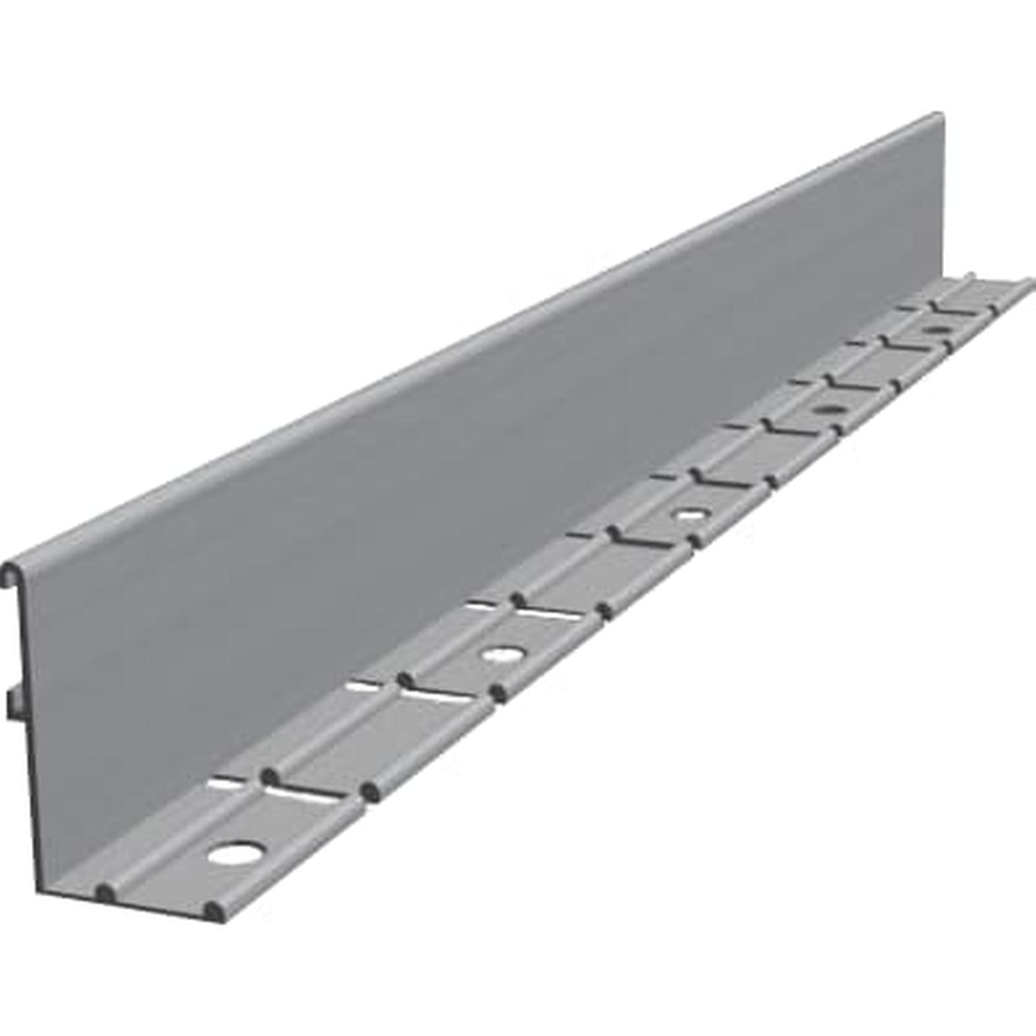 Aluminium Paver Edging 50mm x 2000mm Silver