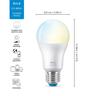 Smart LED A60 E27 8.5 Watt Tunable White