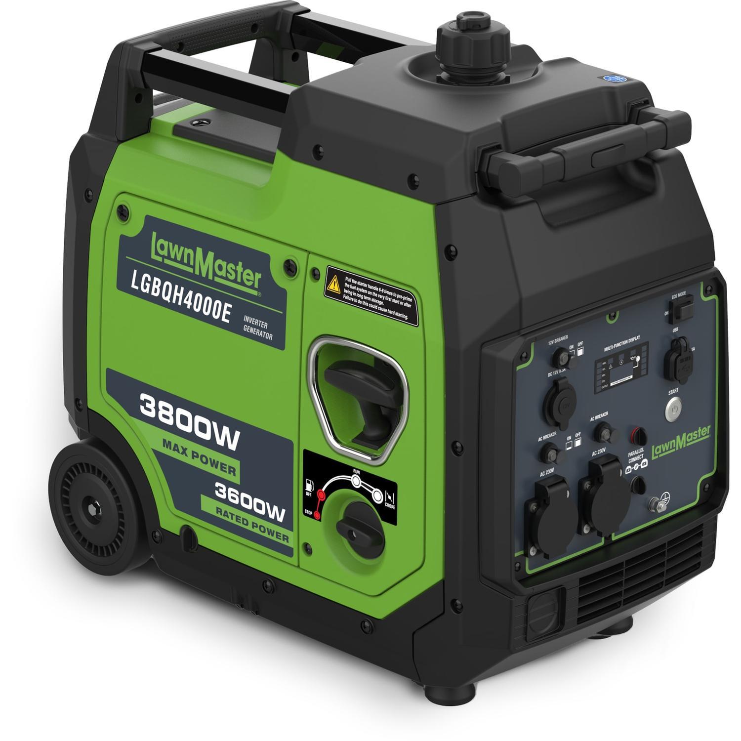 Inverter Generator  3.8kW Green & Black