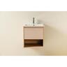 Bree Wall Hung Vanity 505mm Light Oak