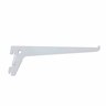 Bracket Single Slot 200mm White